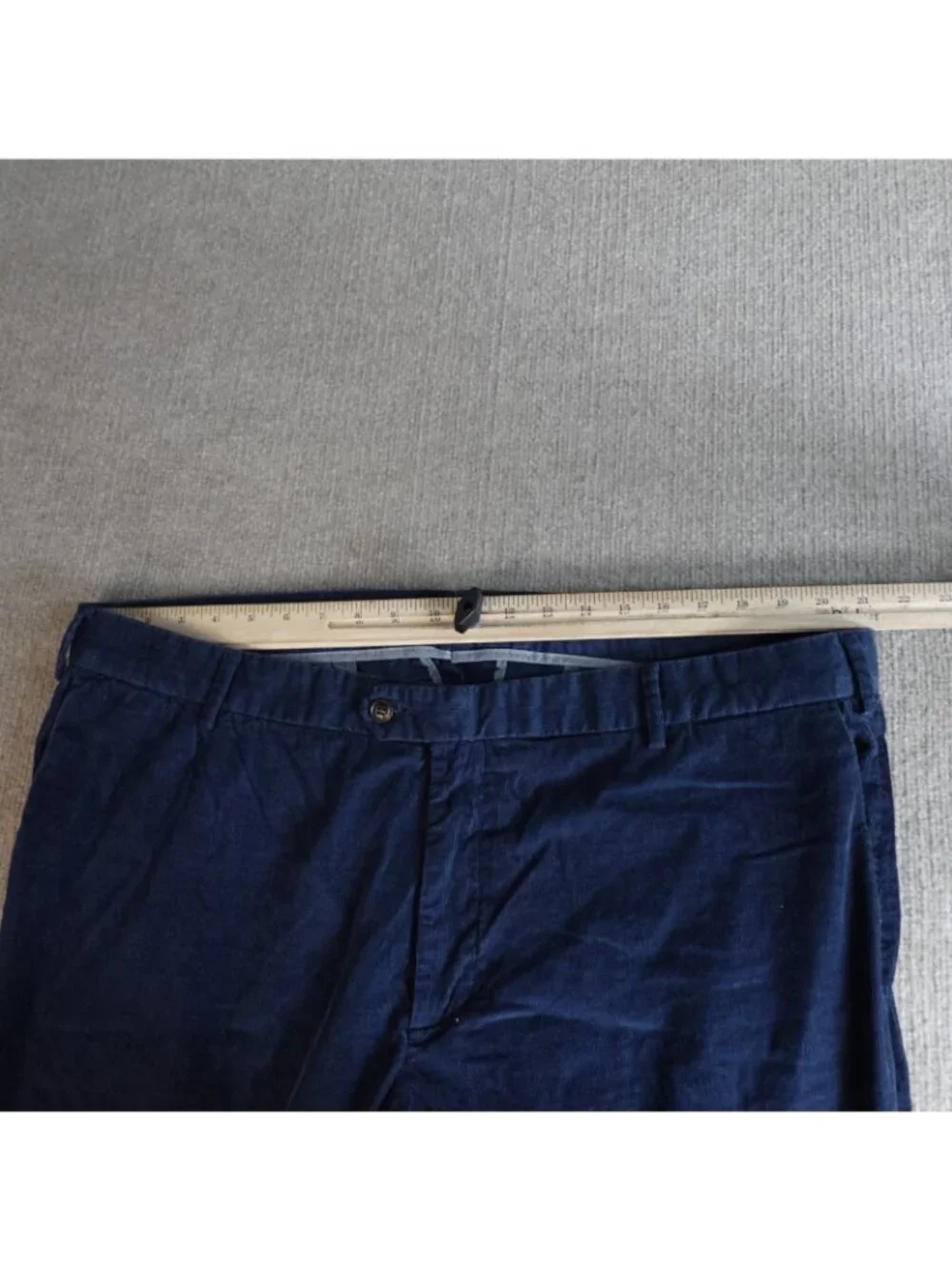 Peter Millar Pants 44 x 32 Blue Corduroy Colt Tailored Fit MF24XB73